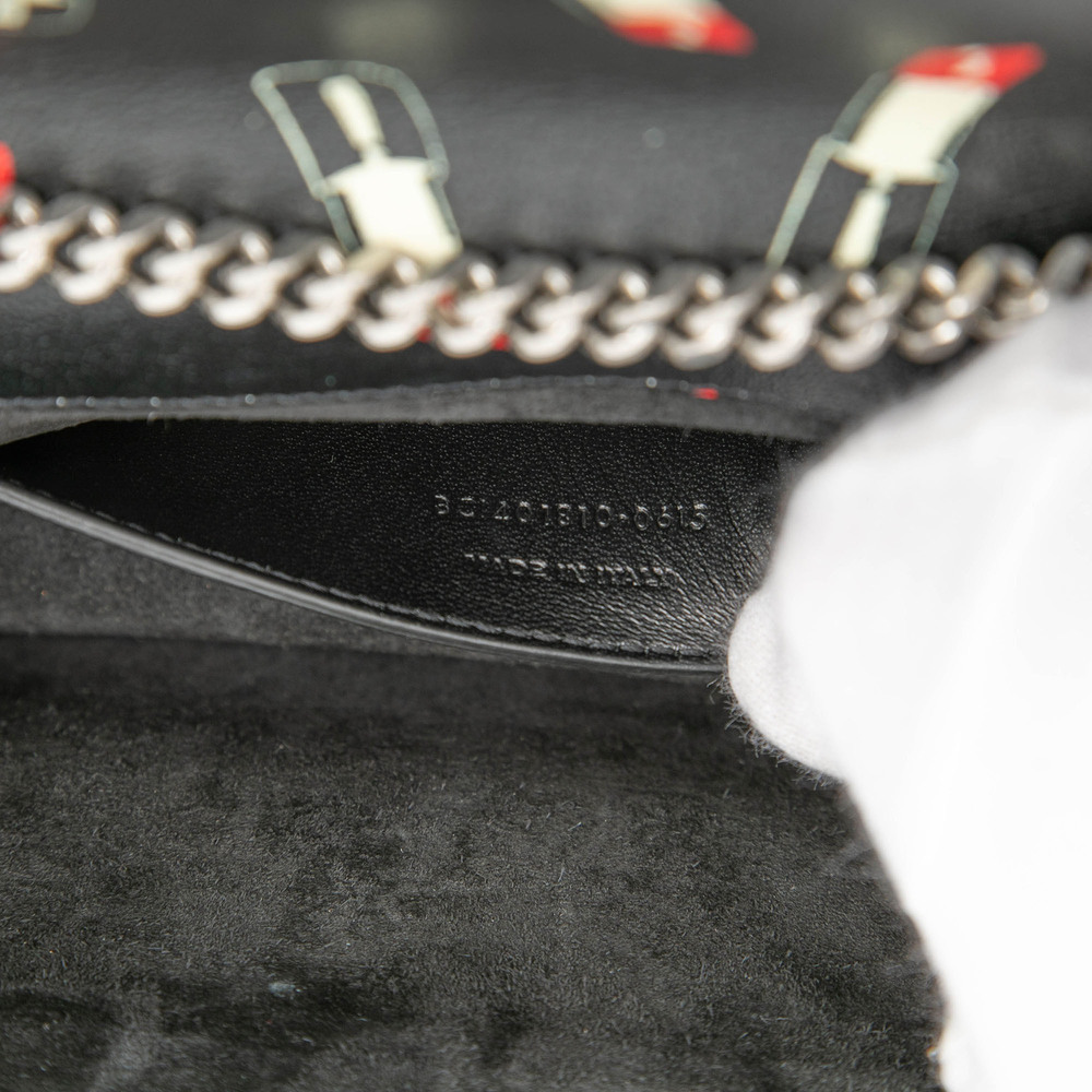 Pre-Loved Saint Laurent Calfskin Lipstick Print Betty Crossbody - Picture 6 of 7